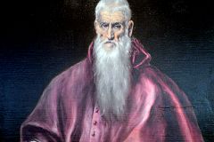 31A Saint Jerome as Scholar - El Greco 1610 - Robert Lehman Collection New York Metropolitan Museum Of Art